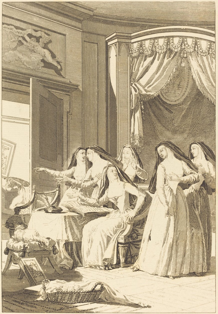 Suor Jeanne da Charles Emmanuel Patas after Charles Monnet