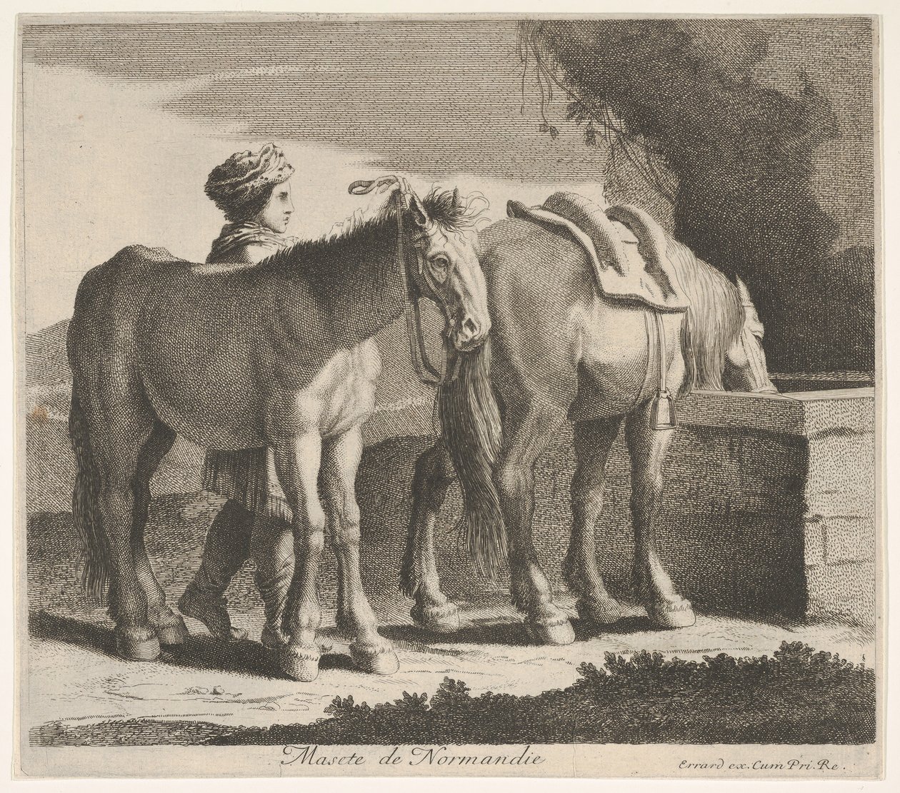 Masete di Normandia da Charles Errard le fils