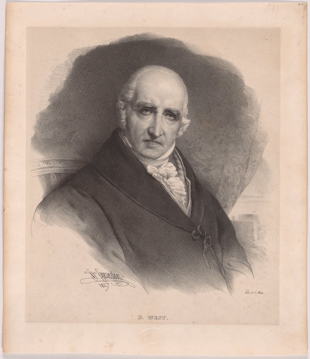 Benjamin West da Charles Etienne Pierre Motte