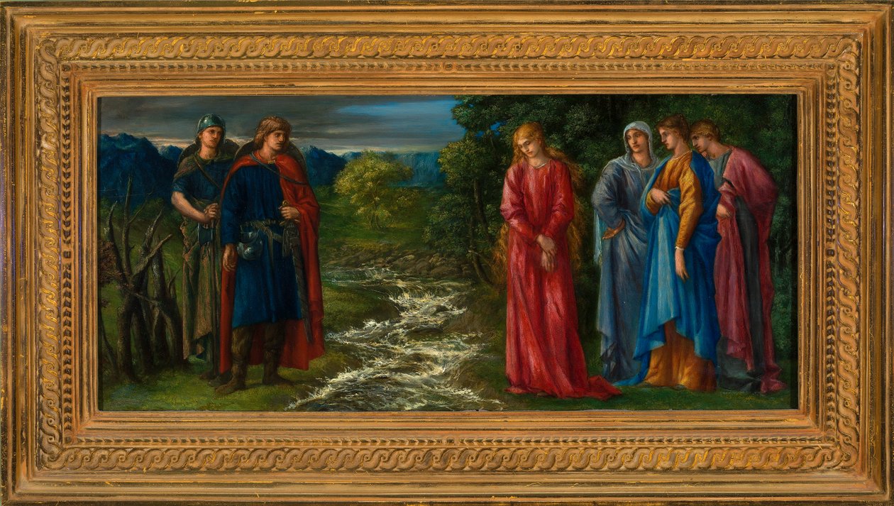 Helga e Gunnlaug da Charles Fairfax Murray