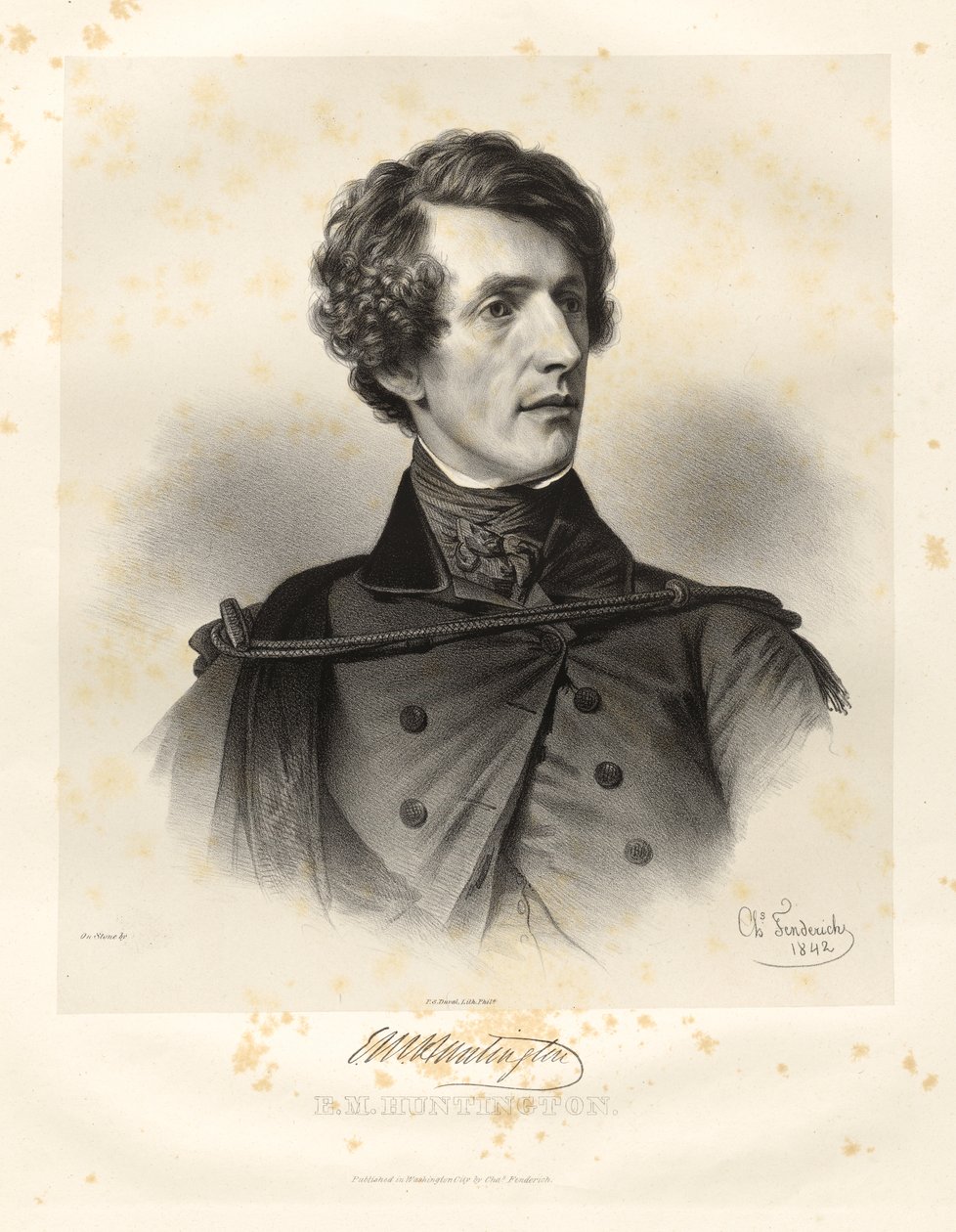 Elisha Mills Huntington da Charles Fenderich