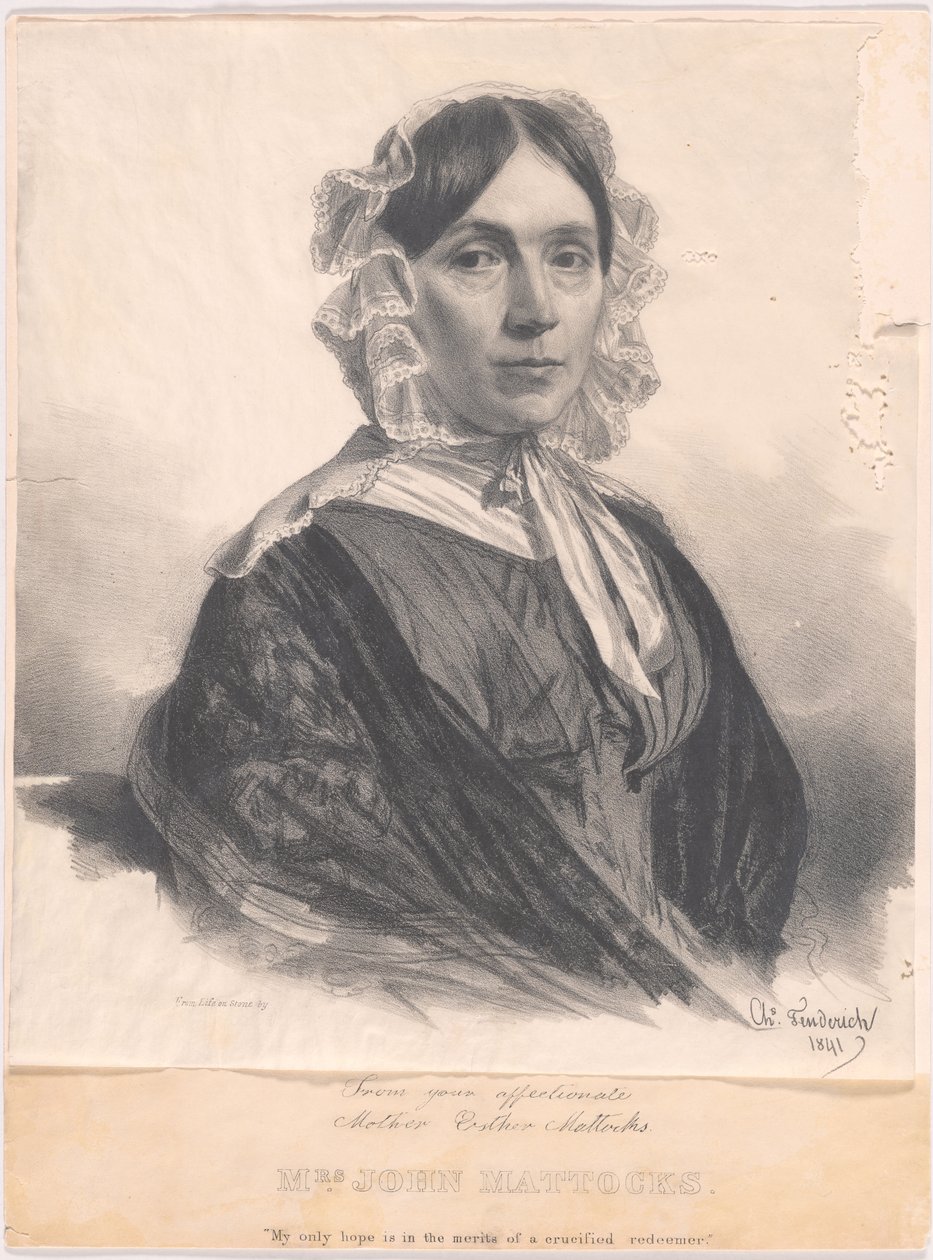 Signora John Mattocks da Charles Fenderich