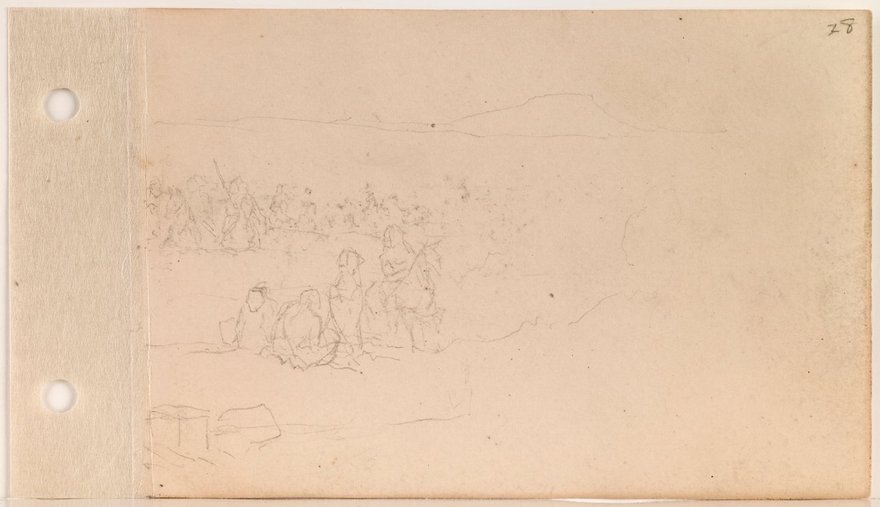 Riunione della Banda di Pahtanka (Testa Grande) sulla Riva da Charles Ferdinand Wimar