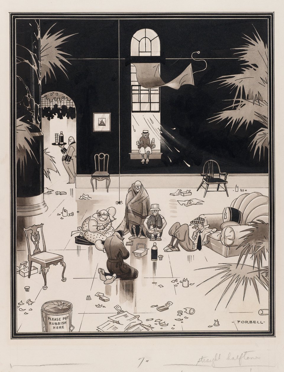Vita di club in America, i picnic, prima del 1933 da Charles Forbell