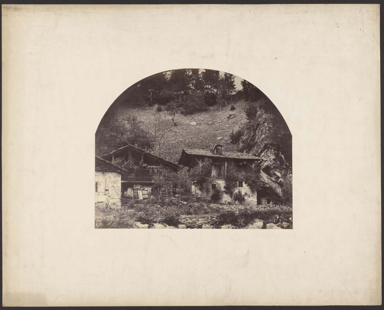 [Paesaggio con casa colonica] da Charles Fortunat Paul Casimir Perier