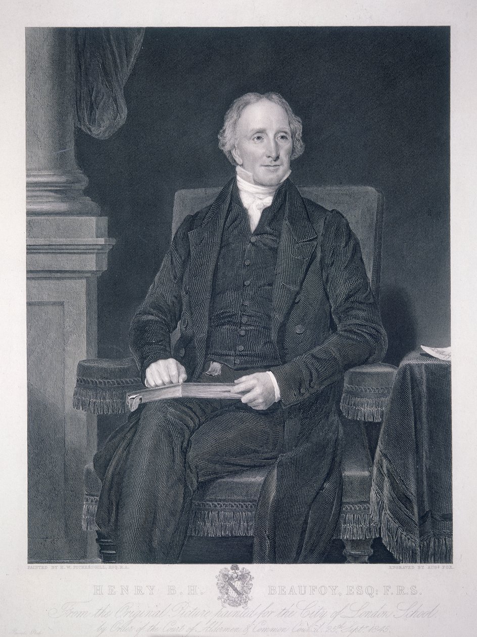 Henry Benjamin Hanbury Beaufoy da Charles Fox