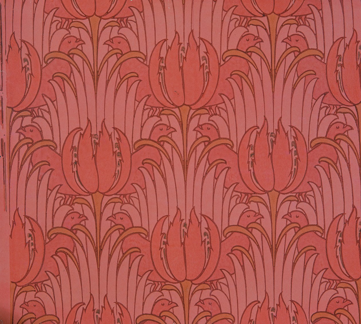 Carta da parati disegnata da Voysey, Vittoriana da Charles Francis Annesley Voysey