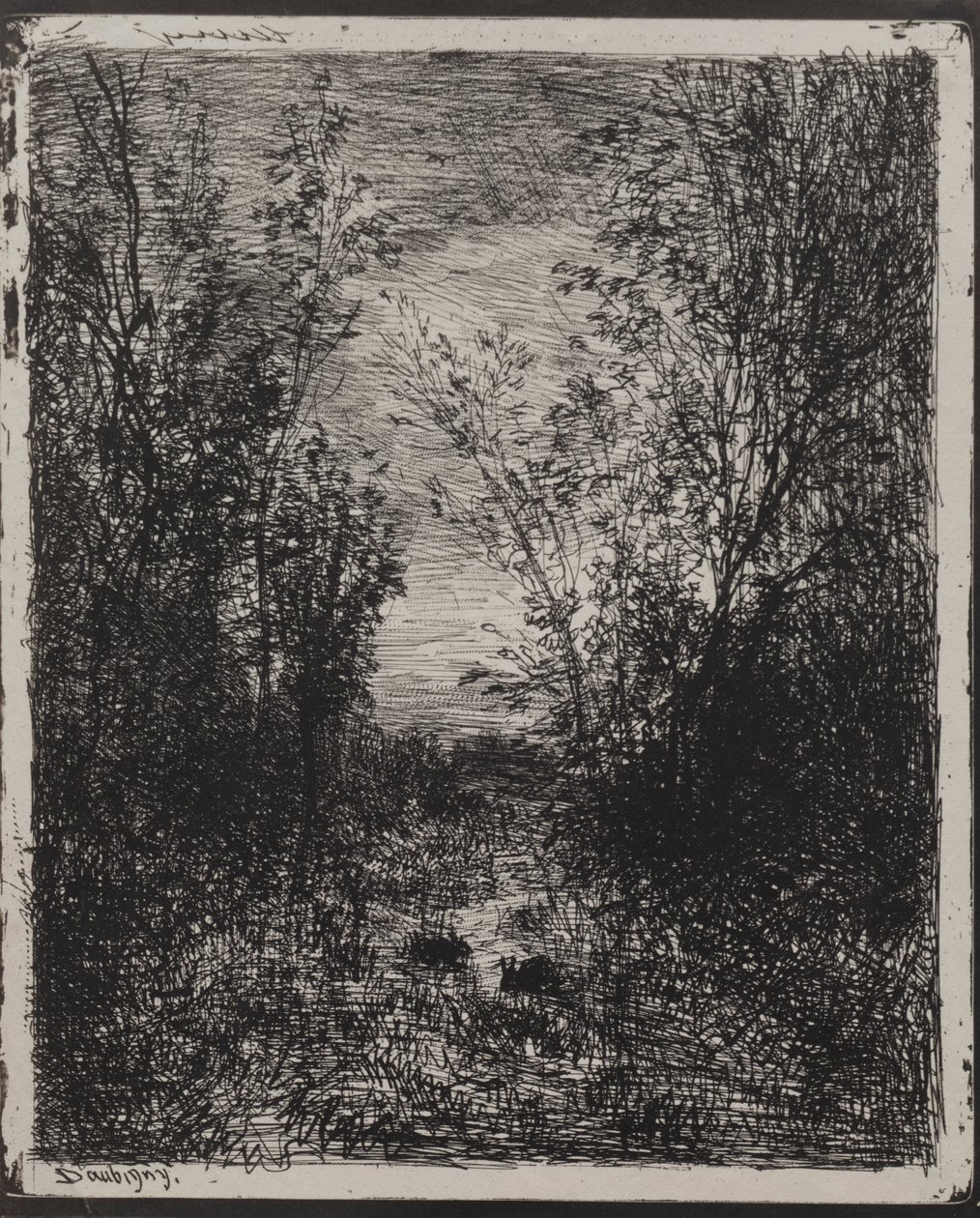 Un Ruscello in una Radura da Charles Francois Daubigny