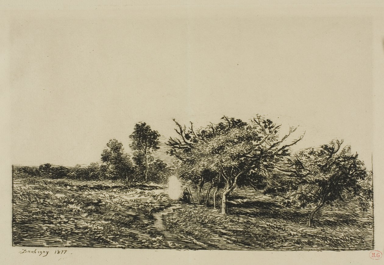 Meli ad Auvers da Charles Francois Daubigny