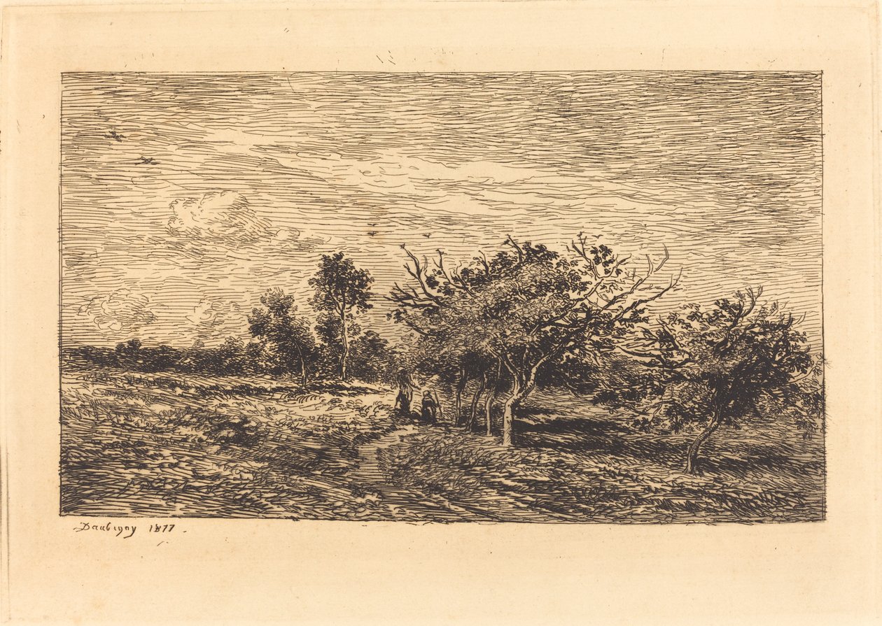Meli ad Auvers da Charles Francois Daubigny