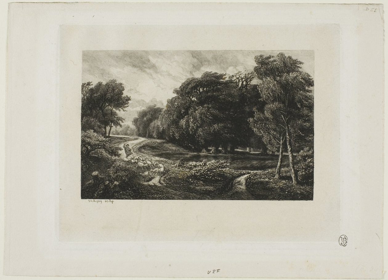 Tempesta in Arrivo da Charles Francois Daubigny