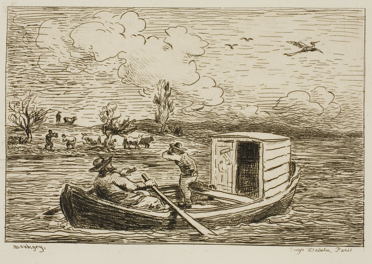 Parola di Cambronne da Charles Francois Daubigny