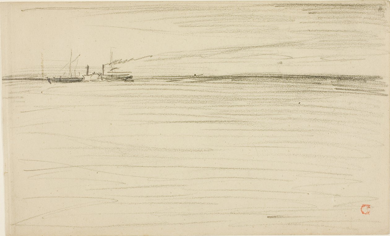 Attraversando il Canale da Charles Francois Daubigny