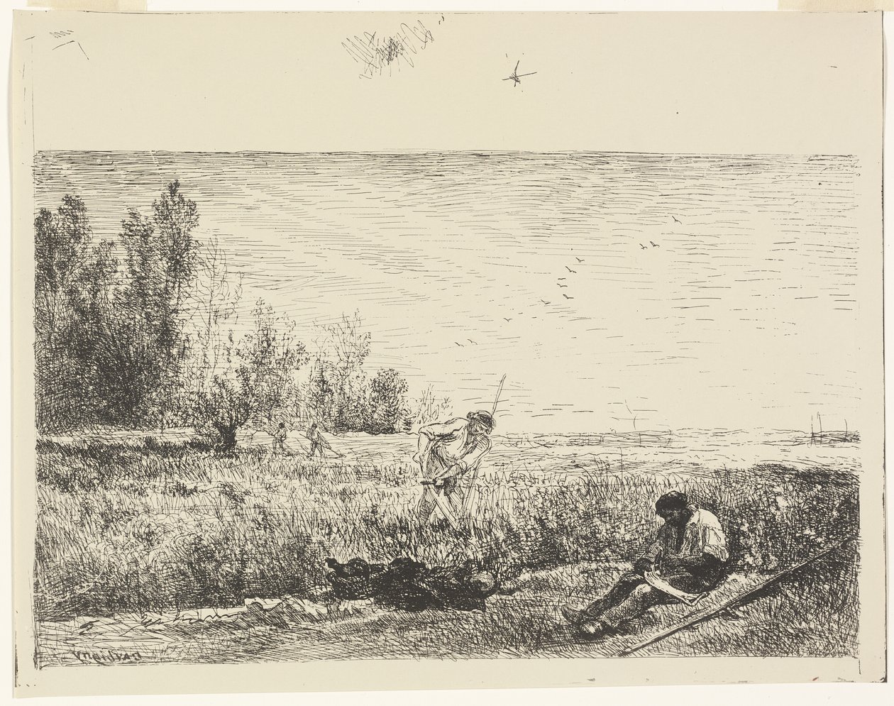 Fienagione da Charles Francois Daubigny
