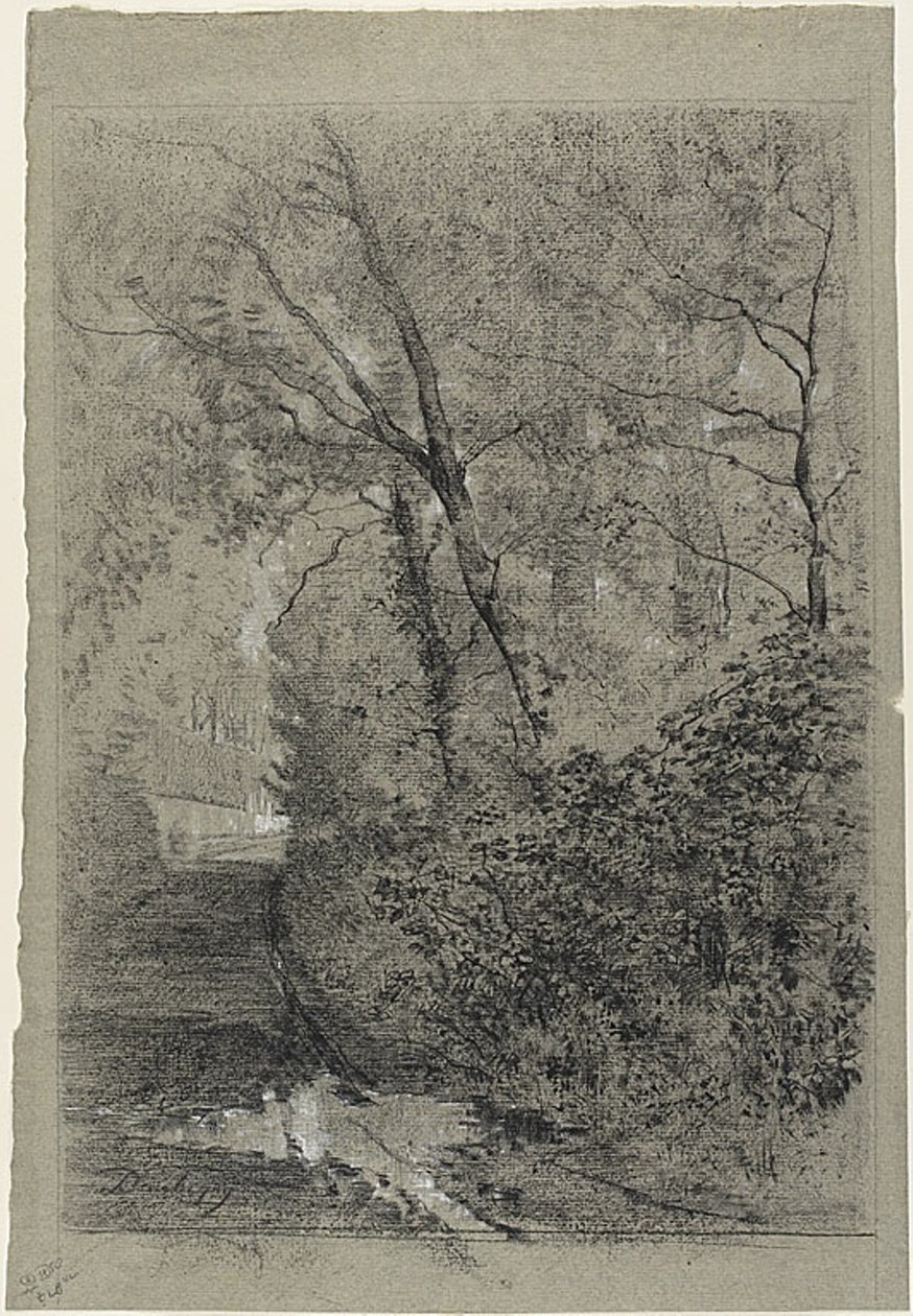 Sentiero nel Bosco da Charles Francois Daubigny
