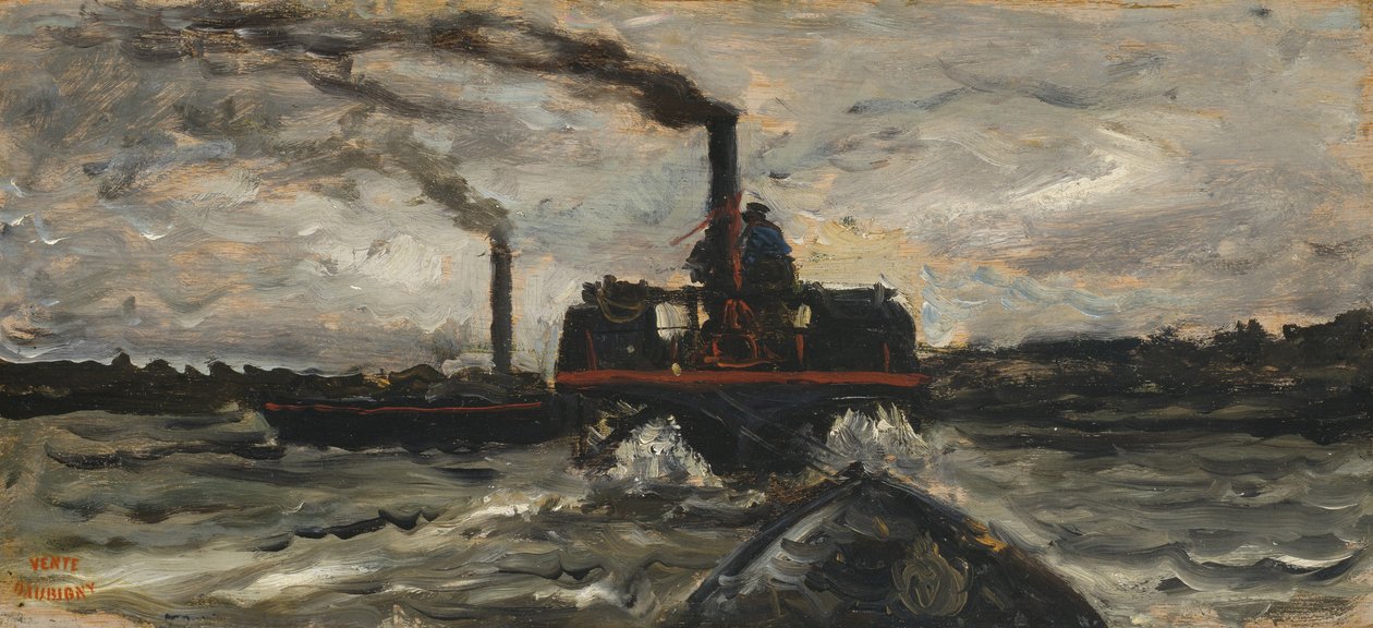 Barca fluviale da Charles Francois Daubigny