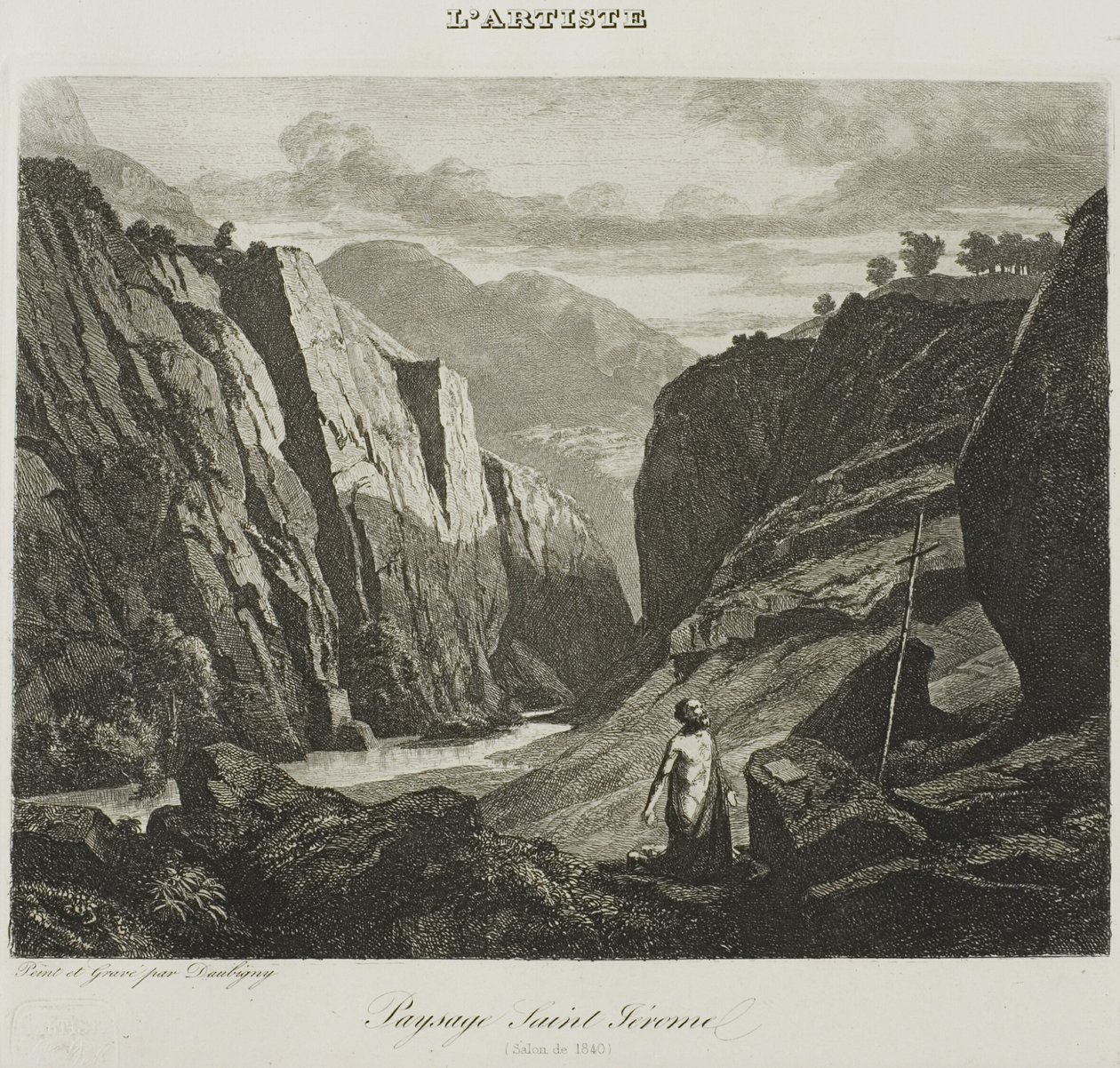 San Girolamo da Charles Francois Daubigny