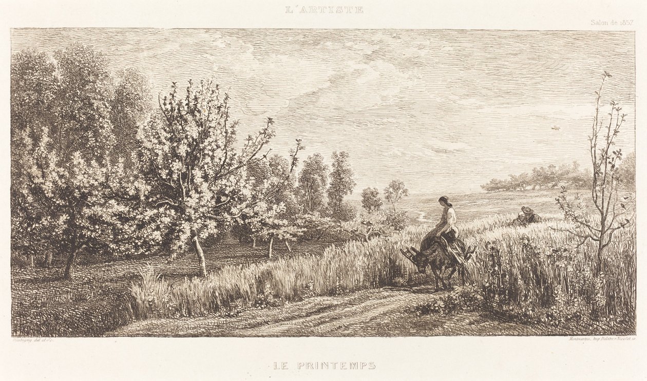 Primavera (Le Printemps) da Charles Francois Daubigny