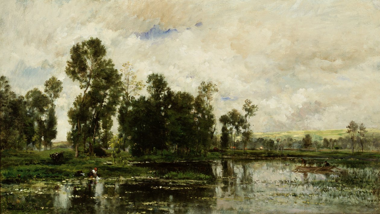 Il bordo dello stagno da Charles Francois Daubigny