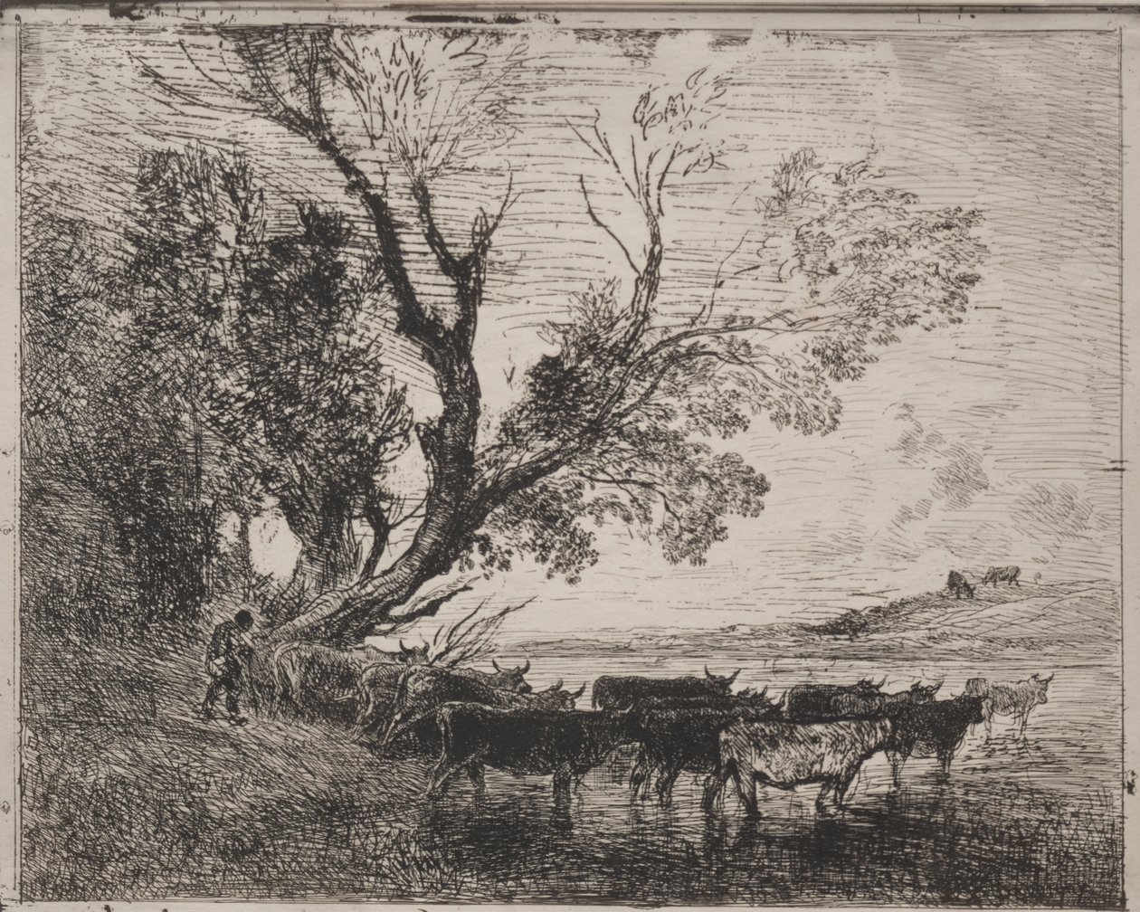 Il guado da Charles Francois Daubigny