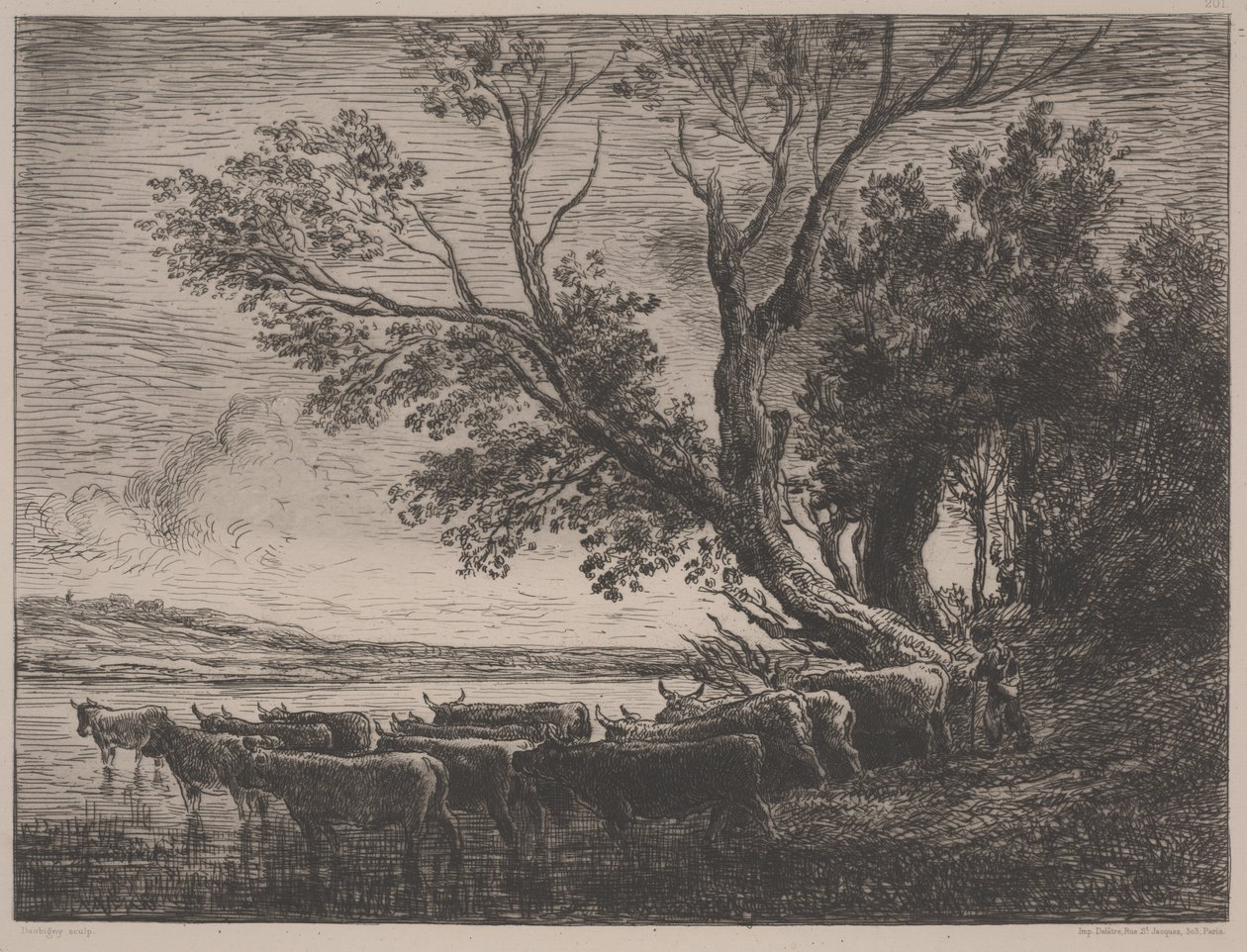 Il Guado da Charles Francois Daubigny