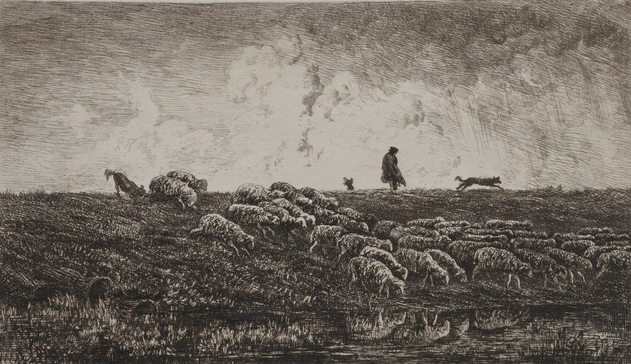 La doccia da Charles Francois Daubigny