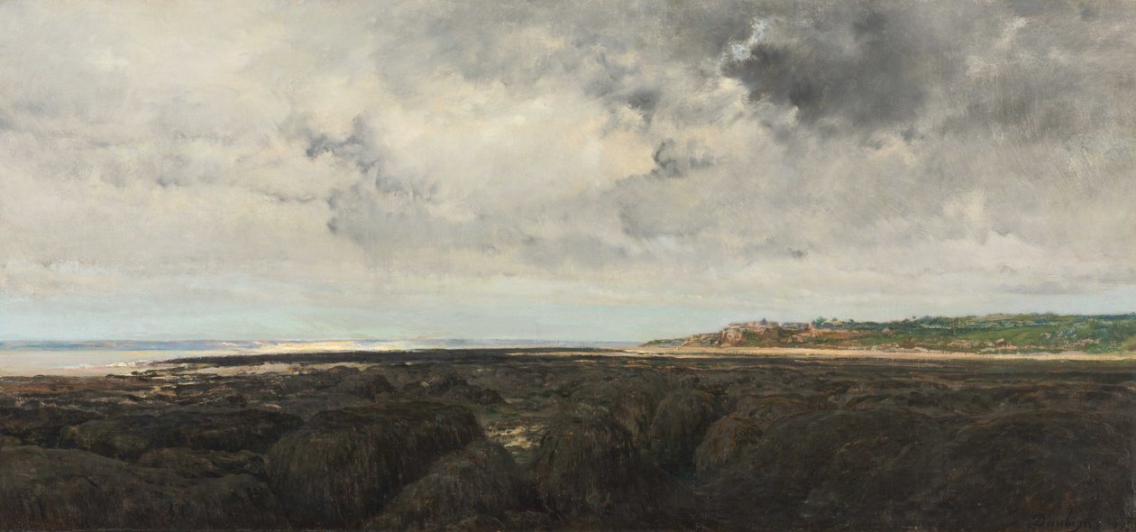 Villerville vista da Le Ratier da Charles Francois Daubigny