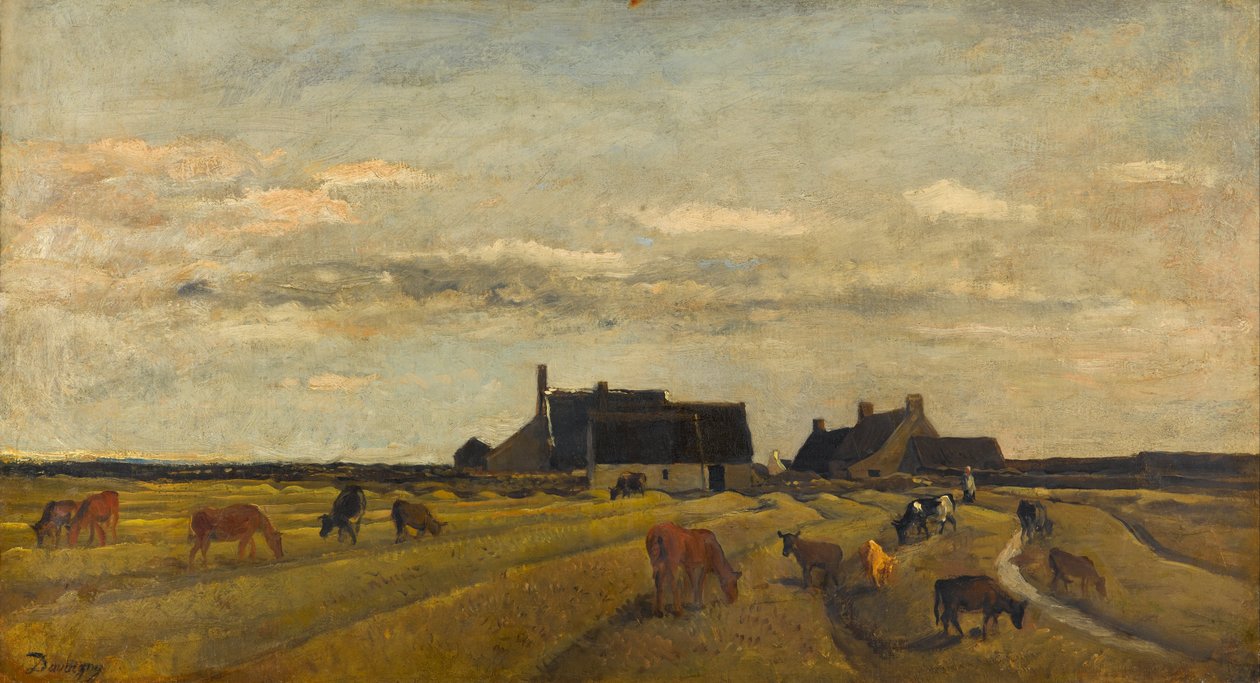 Fattoria di Kerity, Bretagna da Charles Francois Daubigny