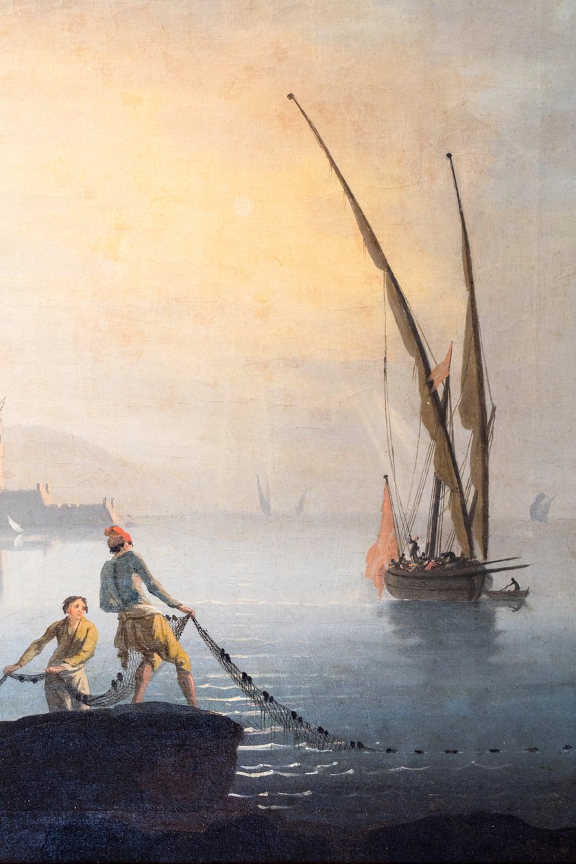 Marina, dettaglio da Charles François Grenier de Lacroix