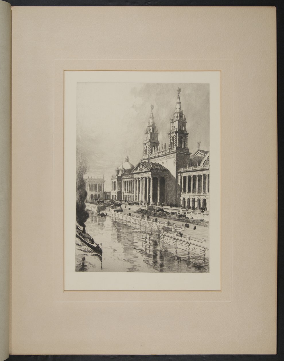 Il palazzo delle arti meccaniche da Charles Frederick William Mielatz
