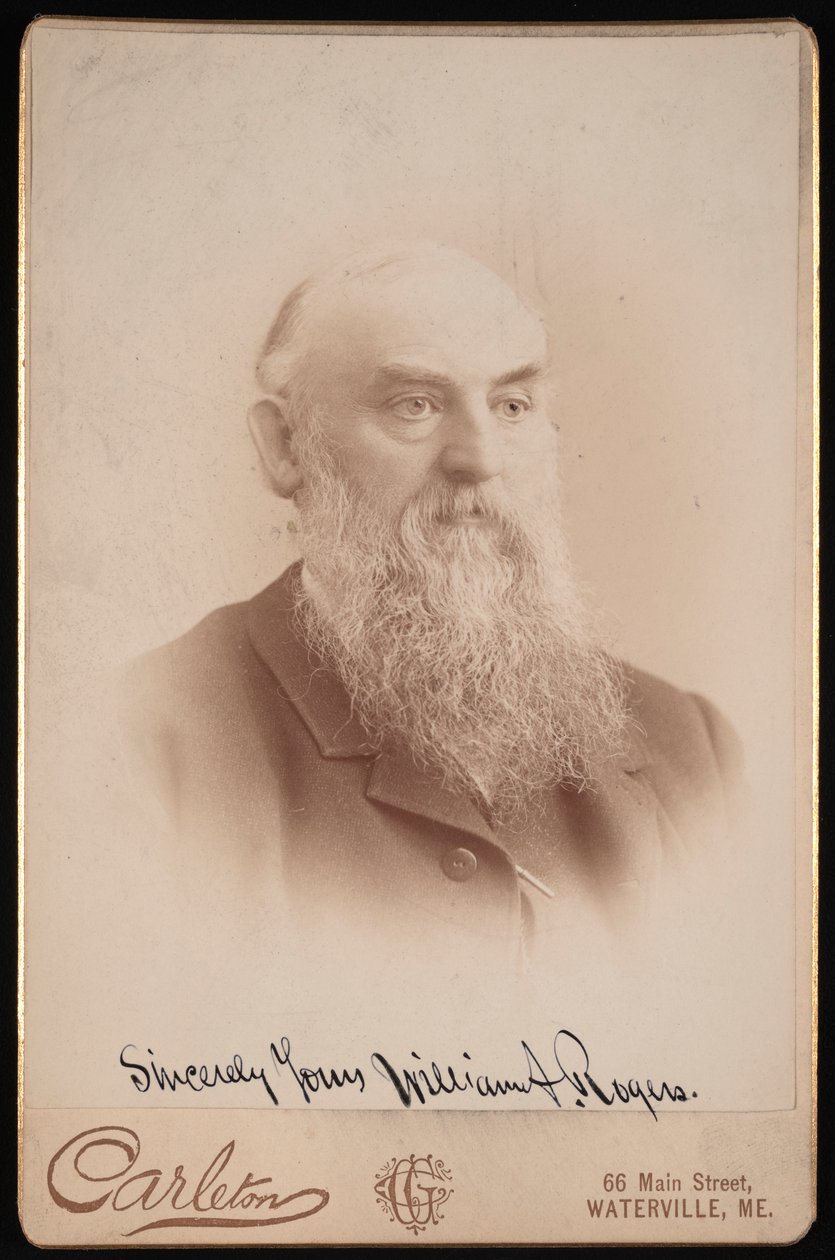 Ritratto di William Augustus Rogers da Charles G Carleton