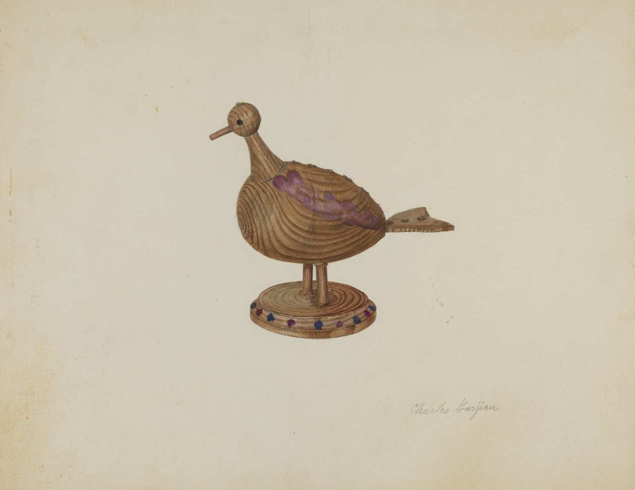Giocattolo di Uccello Tedesco della Pennsylvania da Charles Garjian