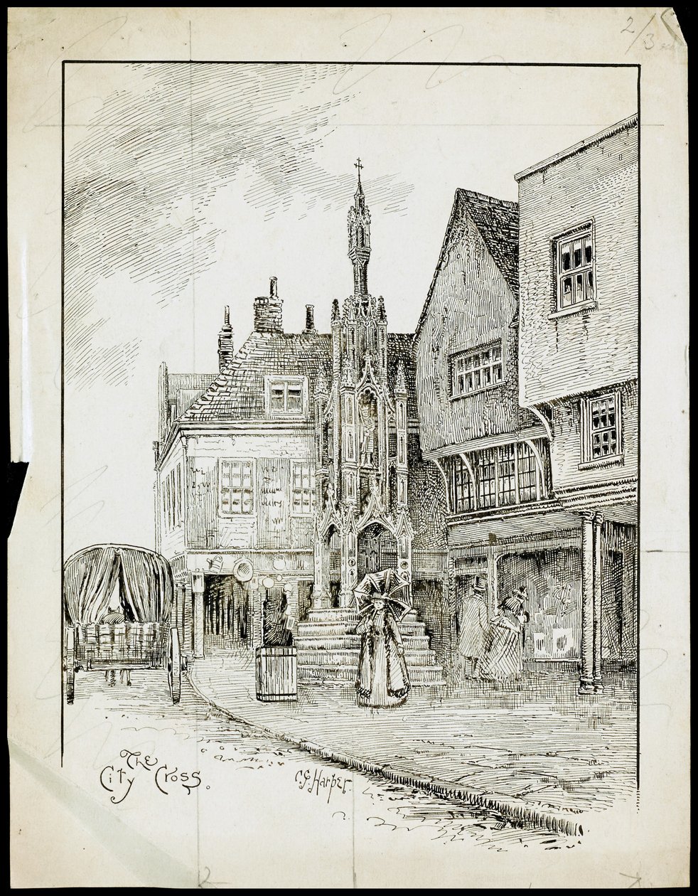 Butter Cross, High Street, Winchester, Hampshire da Charles George Harper