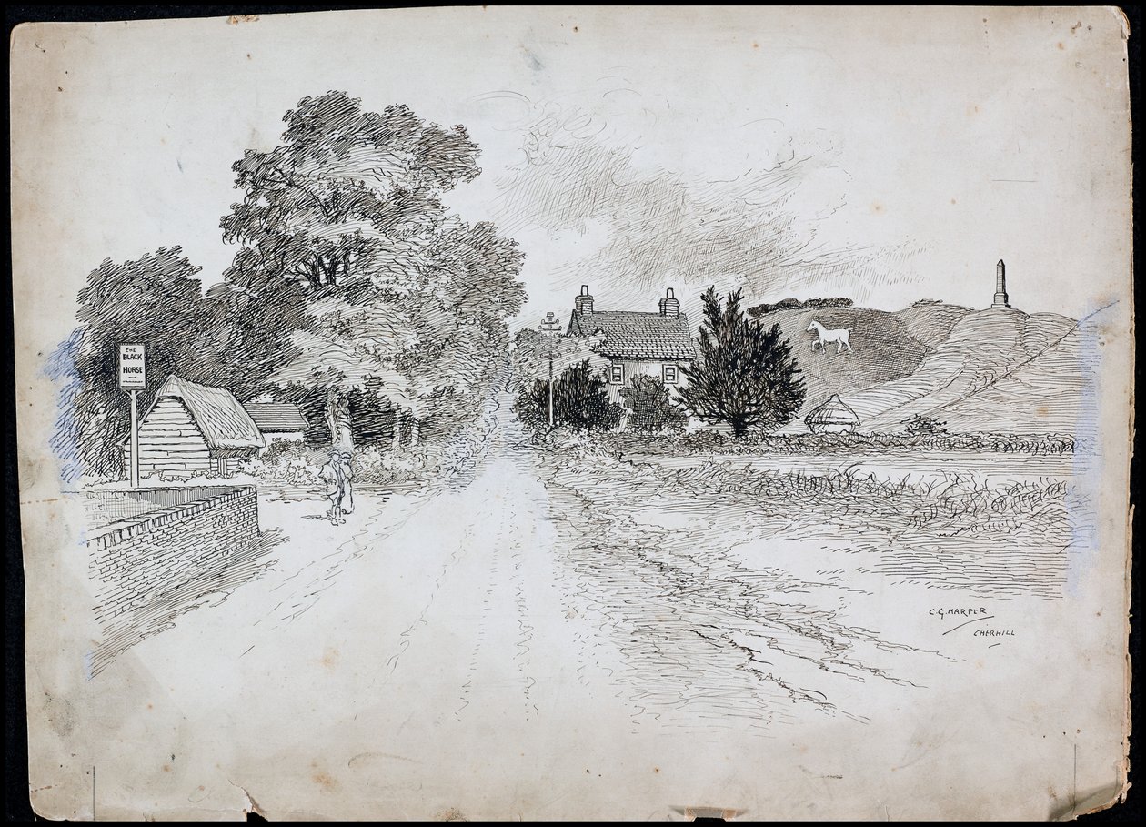 Cherhill, Wiltshire, 1892-1933 da Charles George Harper