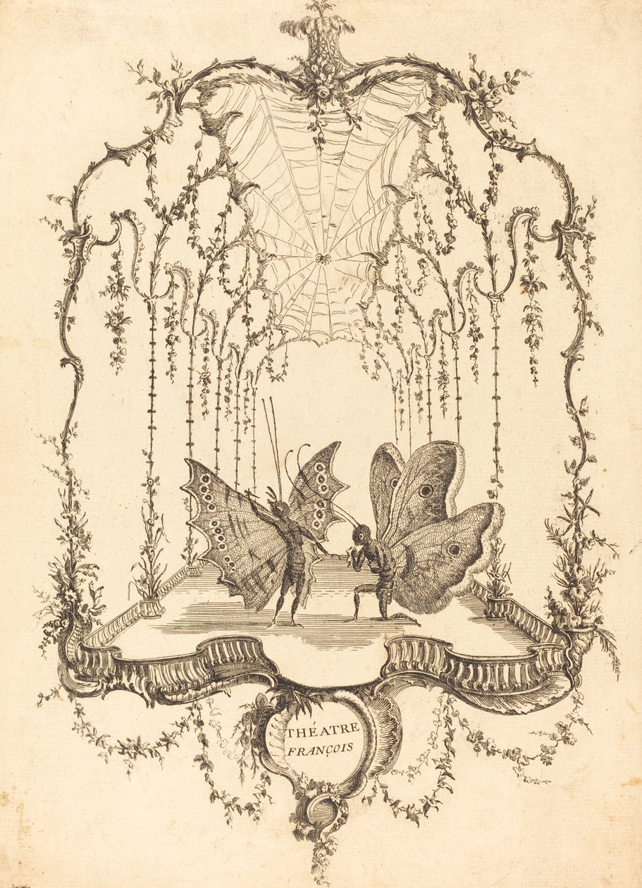 Teatro Francese da Charles Germain de Saint Aubin