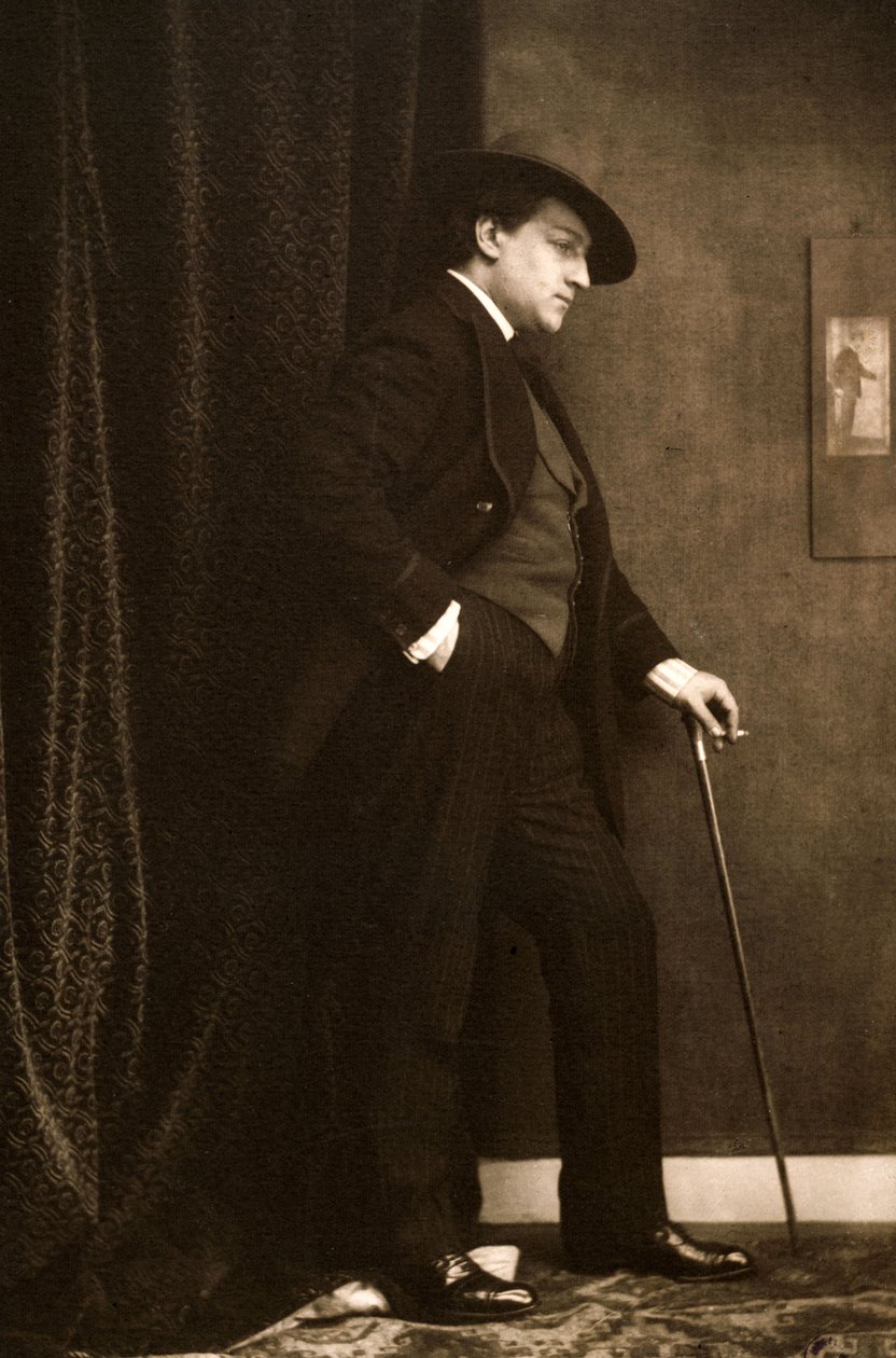 Ritratto di Sacha Guitry 1885-1957, c. 1905 da Charles Gerschel