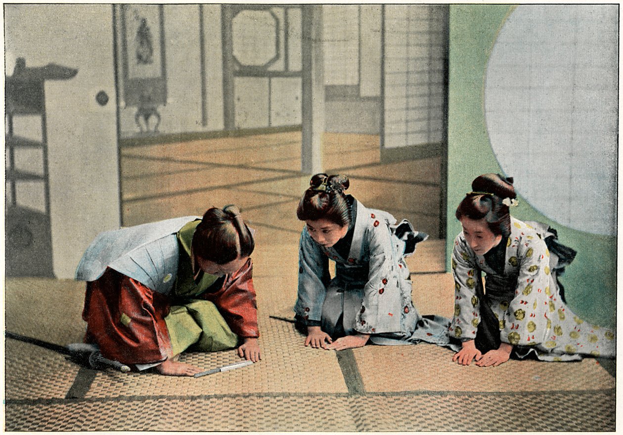 Una Cerimonia in Giappone, c1890 da Charles Gillot