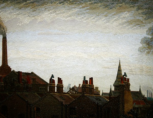 Tetti, Pimlico da Charles Ginner