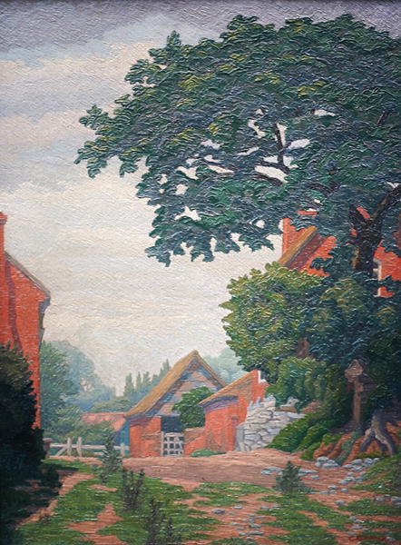 Fattoria Woodlane, Bearley da Charles Ginner