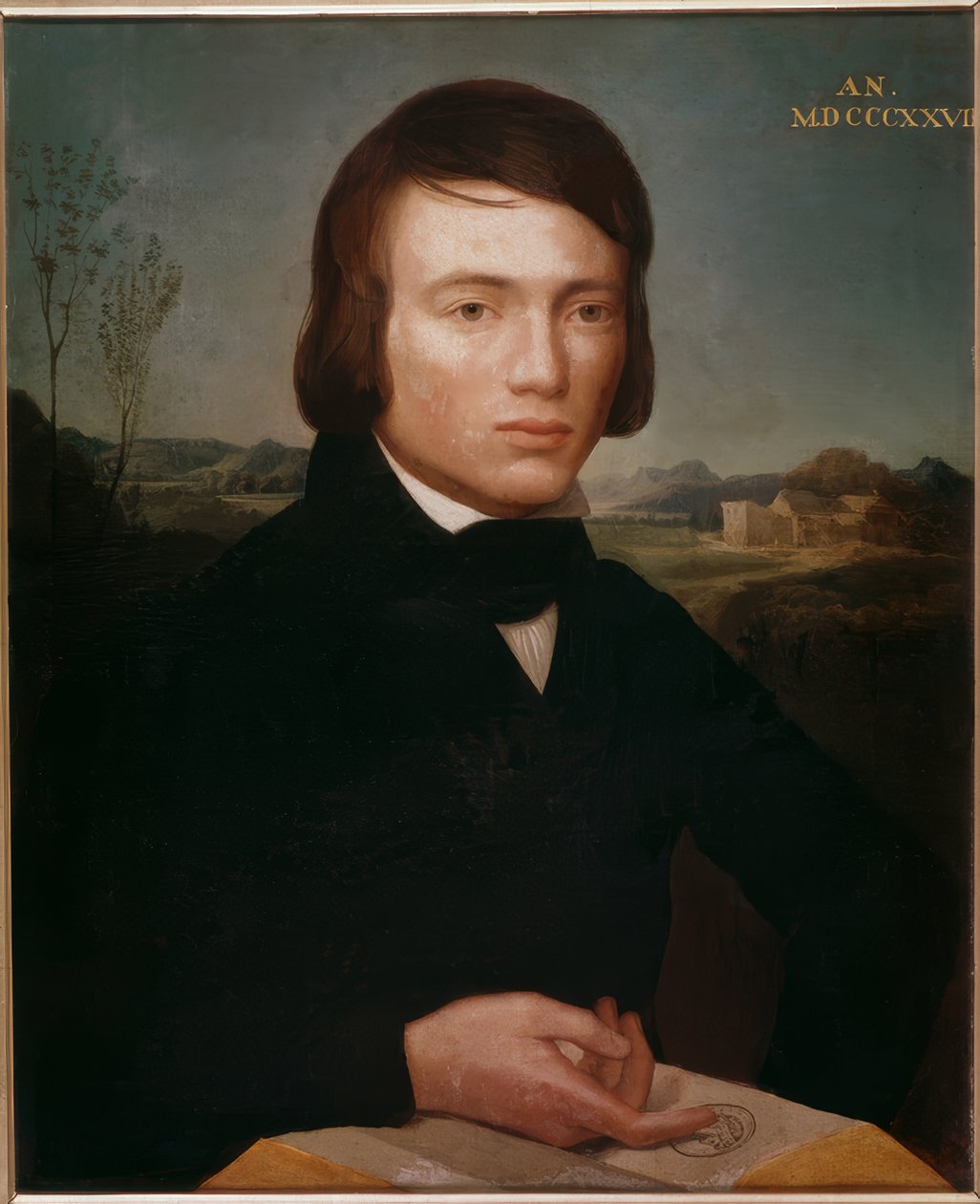 Autoritratto Charles Gleyre da Charles Gleyre