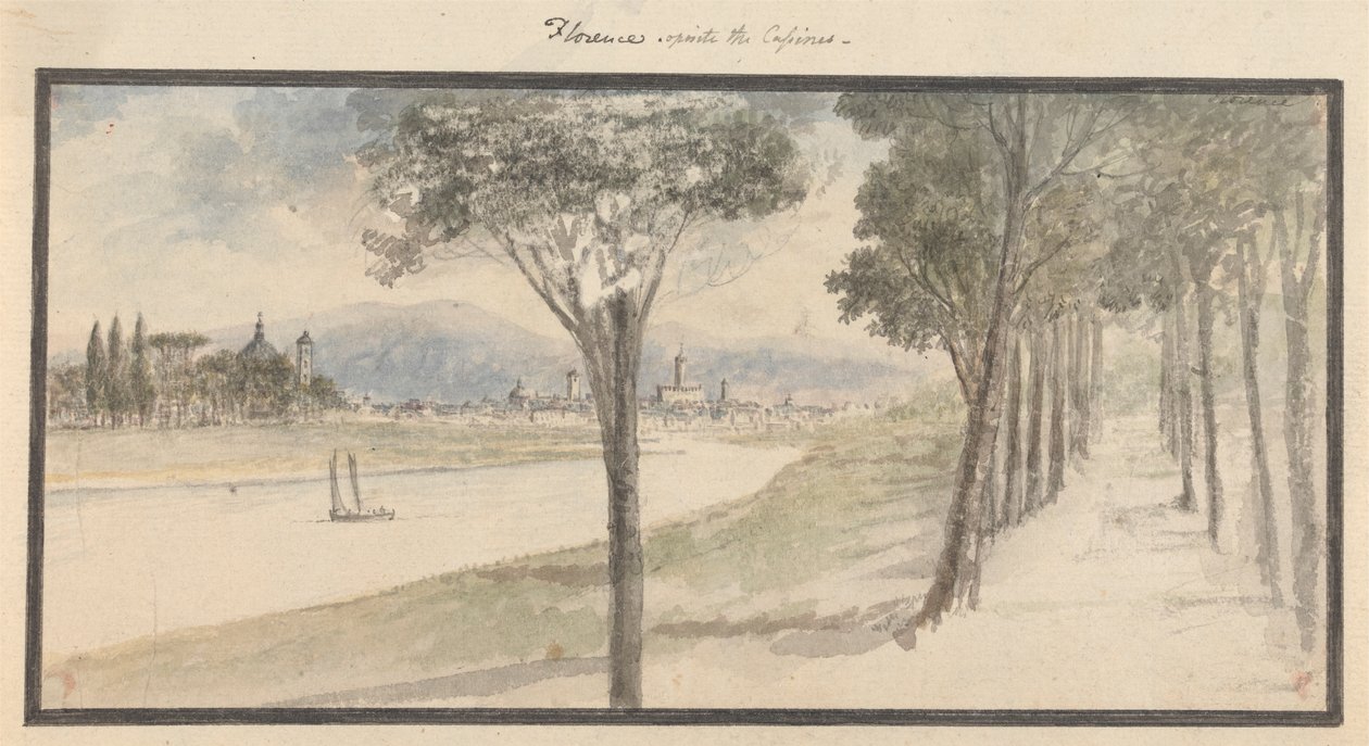 Firenze di fronte alle Cassine da Charles Gore