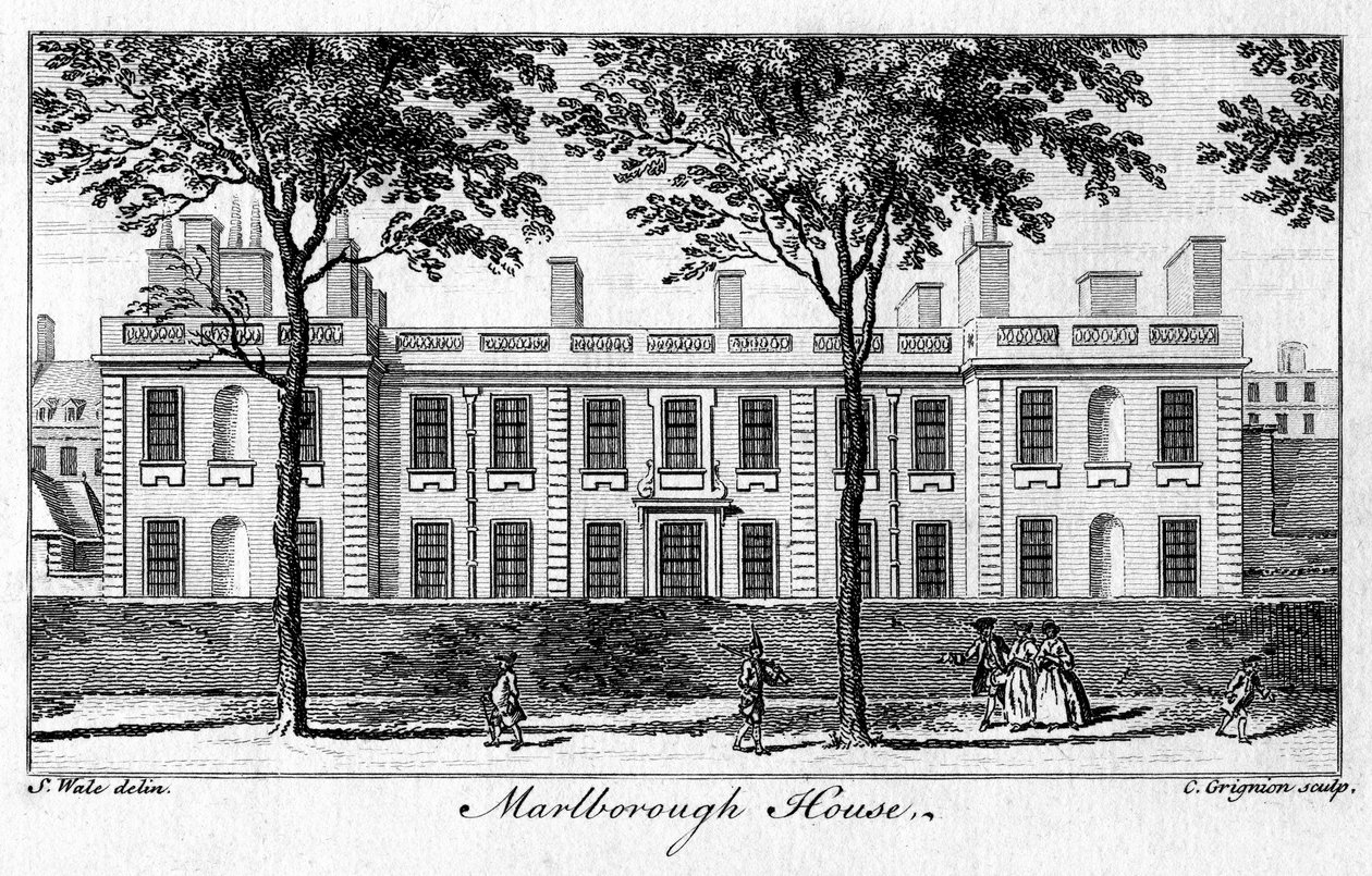 Marlborough House, Londra da Charles Grignion