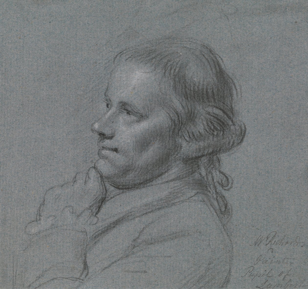 Studio di Ritratto di John Inigo Richards, R.A. da Charles Grignion