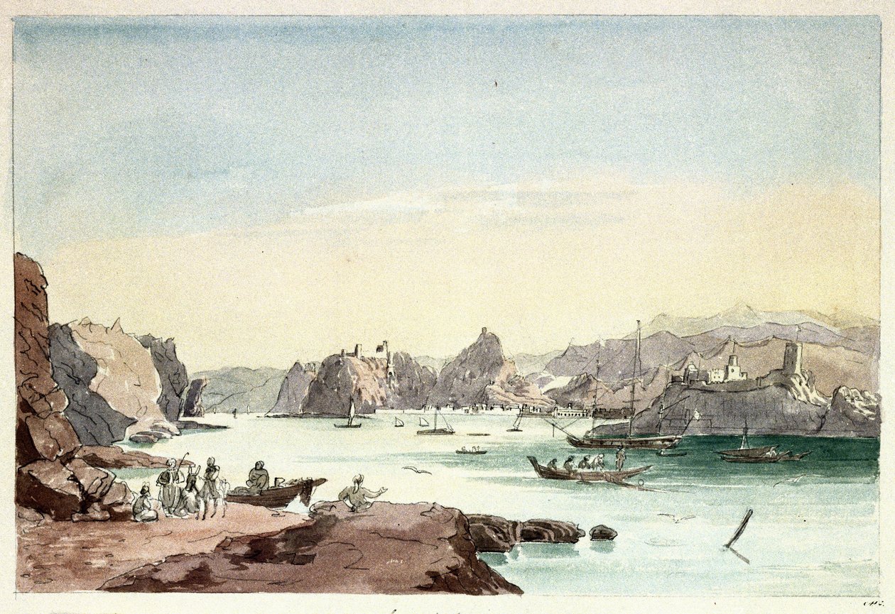 Muscat creek (Oman) da Charles Hamilton Smith