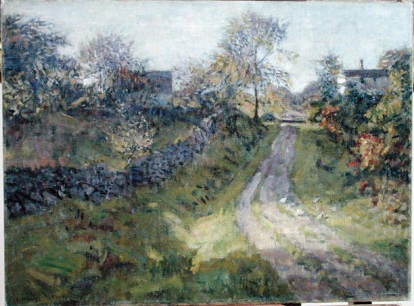 Strada di Collina, Mystic, Connecticut da Charles Harold Davis