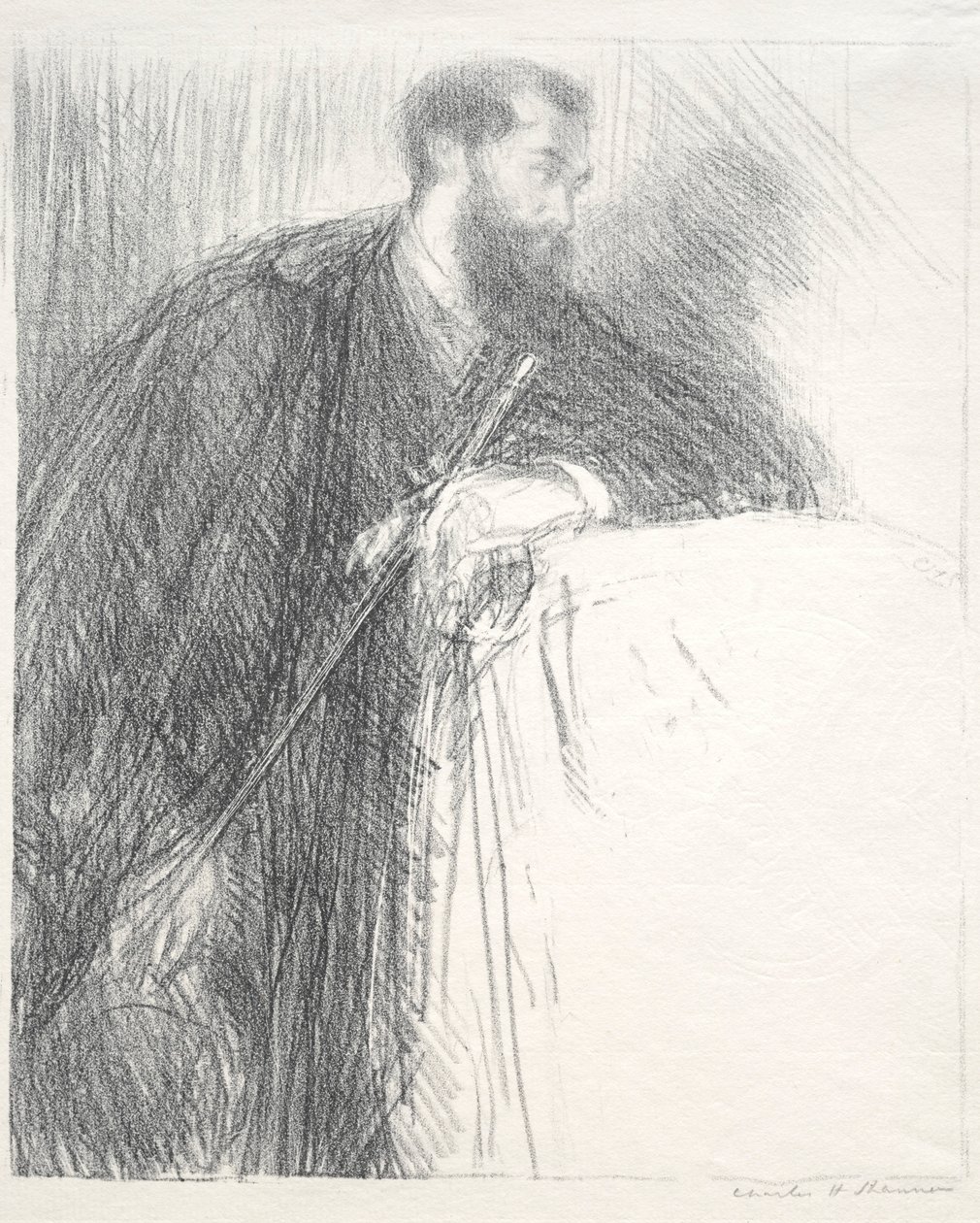 Lucien Pissarro da Charles Haslewood Shannon