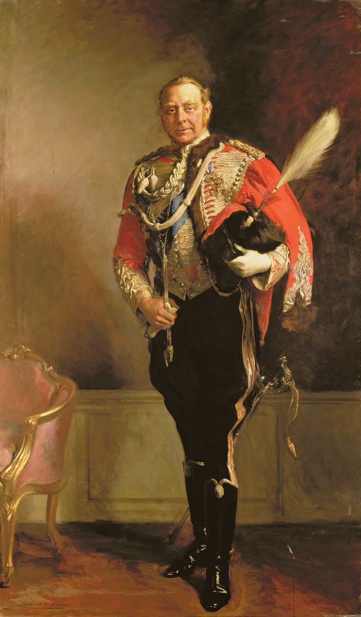 Ritratto di Hugh Cecil Lowther, 5° Conte di Lonsdale, 1916 da Charles Haslewood Shannon