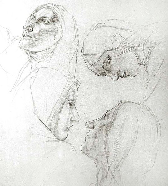Studio per le Vergini sagge e stolte da Charles Haslewood Shannon