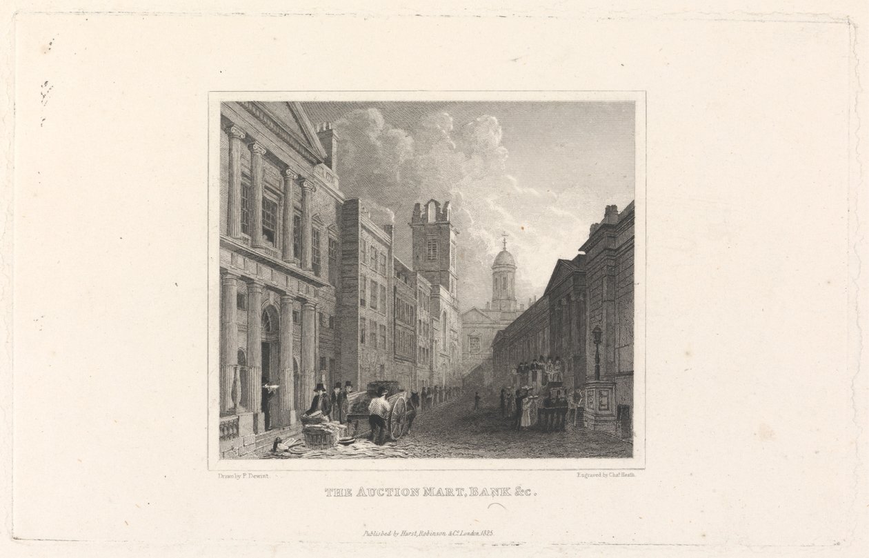 Il mercato delle aste, Bank & C. da Charles Heath