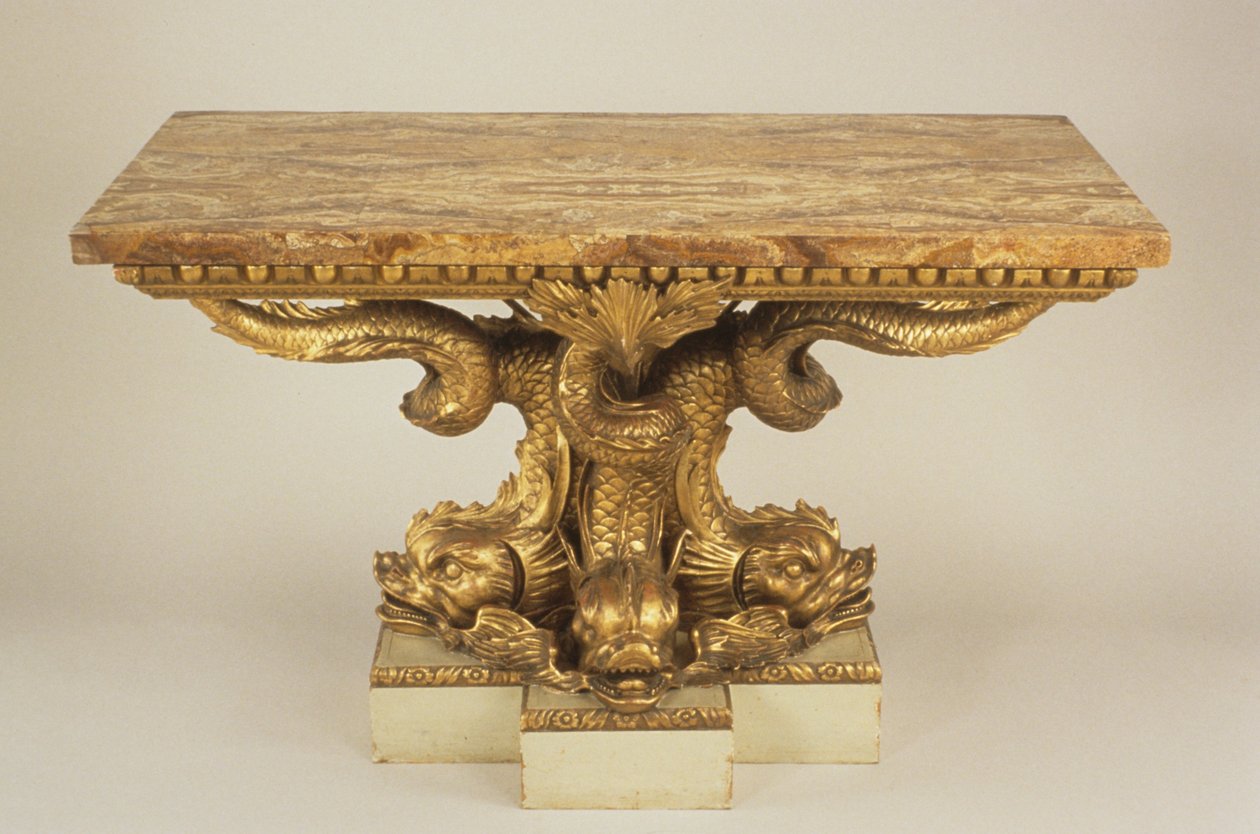 Tavolo Consolle, attribuito a Marsh & Tatham, c.1805 da Charles Heathcote attr.to Tatham
